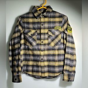 NWT Grom 100% cotton shirt for young boys size: 6-7 S